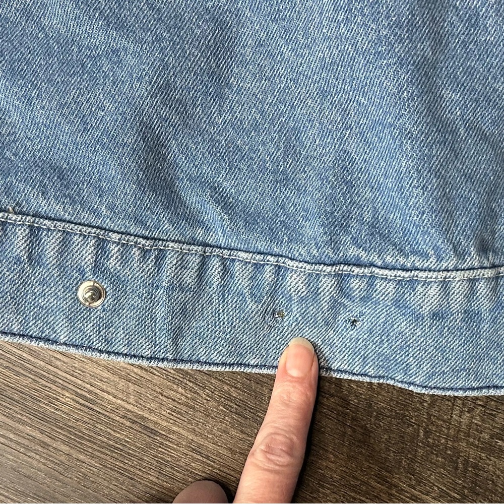 SER.O.YA Olympia Denim Jacket xxs oversized - Picture 5 of 5